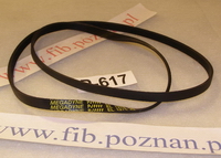 PASEK 1275 J5 EL MEGA.BIAŁ